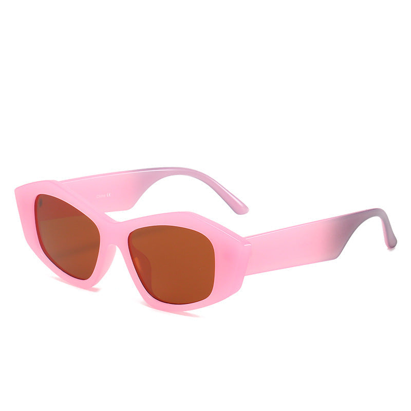 Women's geometric sunglasses with unique, futuristic design Kalsten