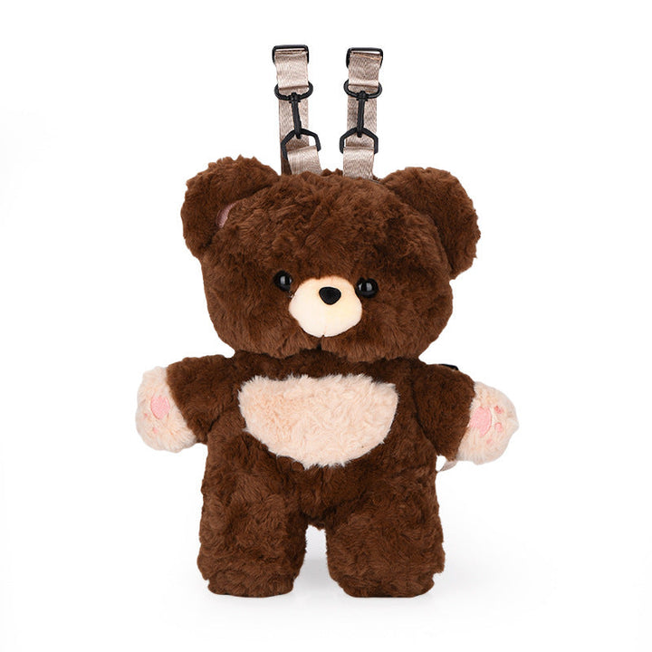 Plush backpack with cute teddy design Kalsten