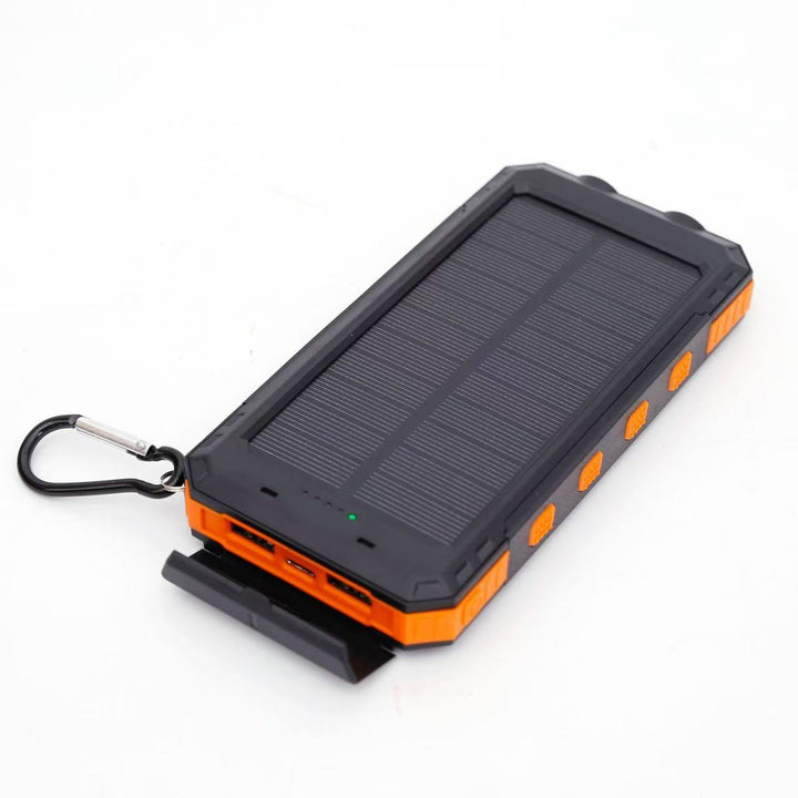 High-performance solar power bank with waterproof housing and multiple charging ports Kalsten