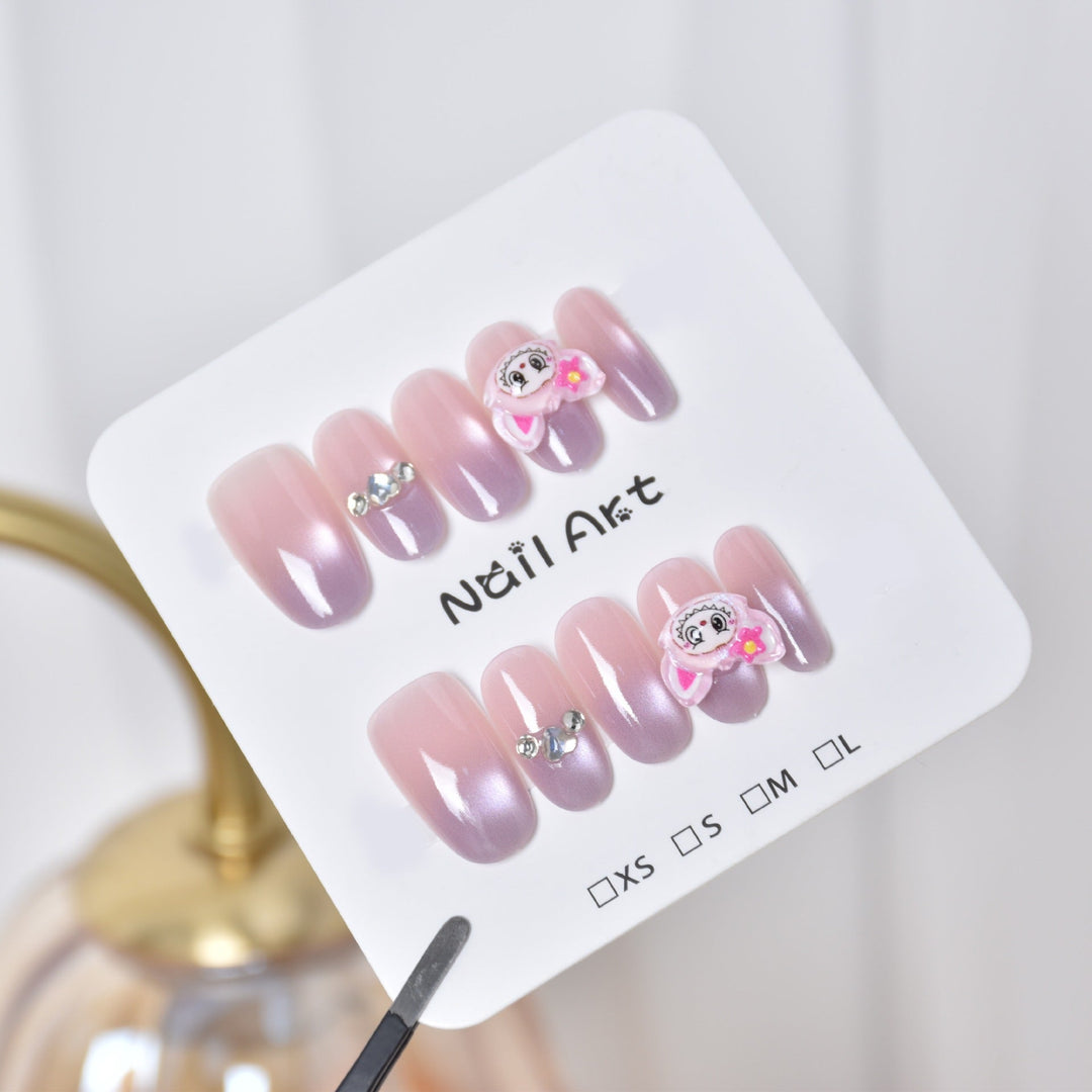 Creative Themed Press-On Nail Art Kalsten