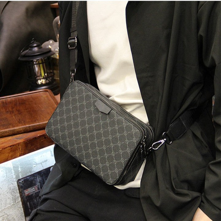 Fashionable shoulder bag with structured surface Kalsten