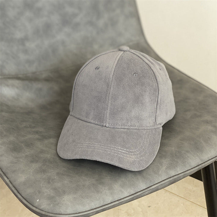 Men's Suede Texture Classic Cap Kalsten