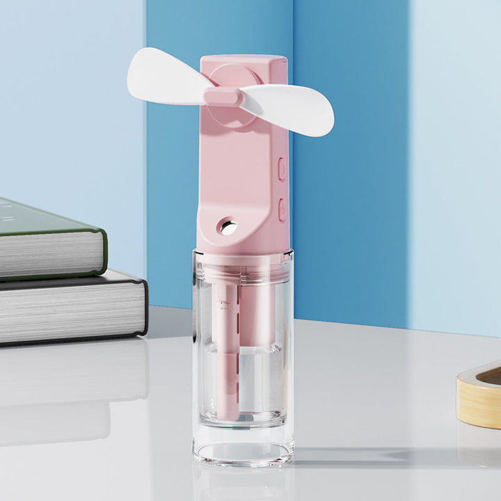 Ladies portable mini fan with water misting Kalsten