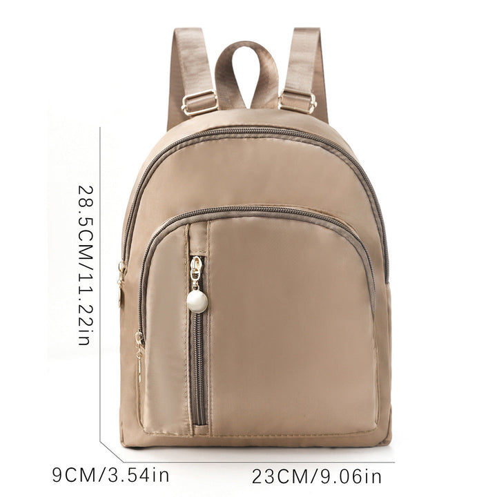 Backpack with striking skull and rose motif Kalsten