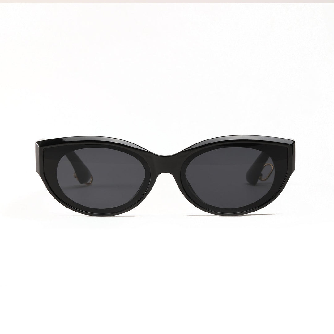 Women's fashionable sunglasses with transparent frame and UV protection Kalsten