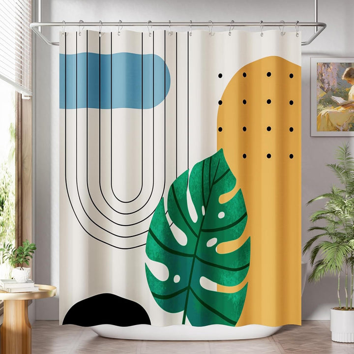Modern Striped Shower Curtain Kalsten