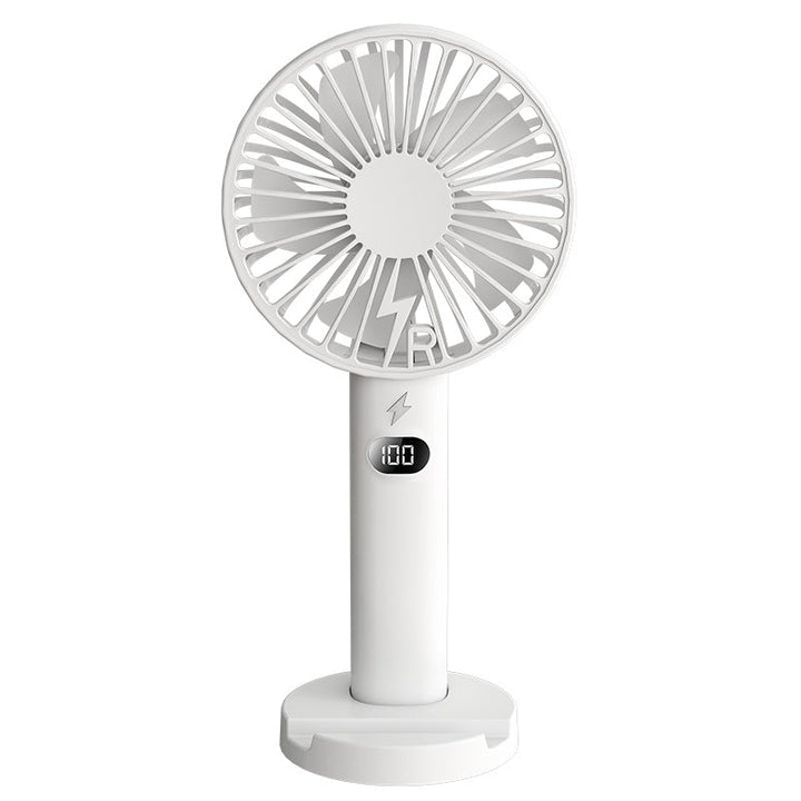 Women Portable Battery Fan with LCD Display and Variable Speed Control Kalsten