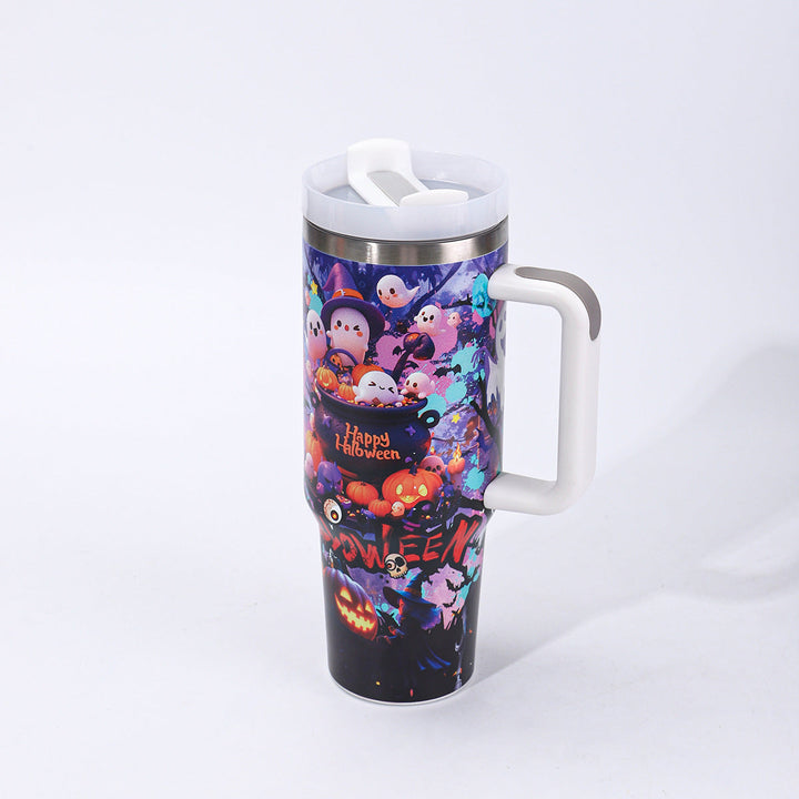 Women's Insulated Mug with Halloween Motif Kalsten