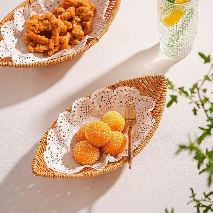 Women's Stylistically Safe Rattan Plate Kalsten