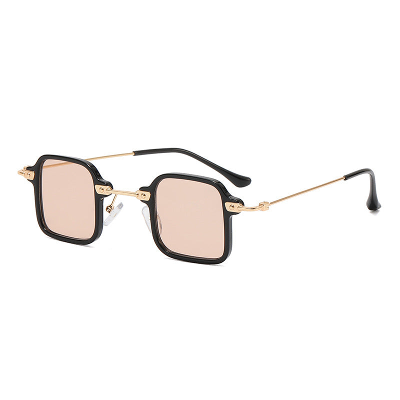 Ladies square fashion sunglasses with stylish metal frame Kalsten