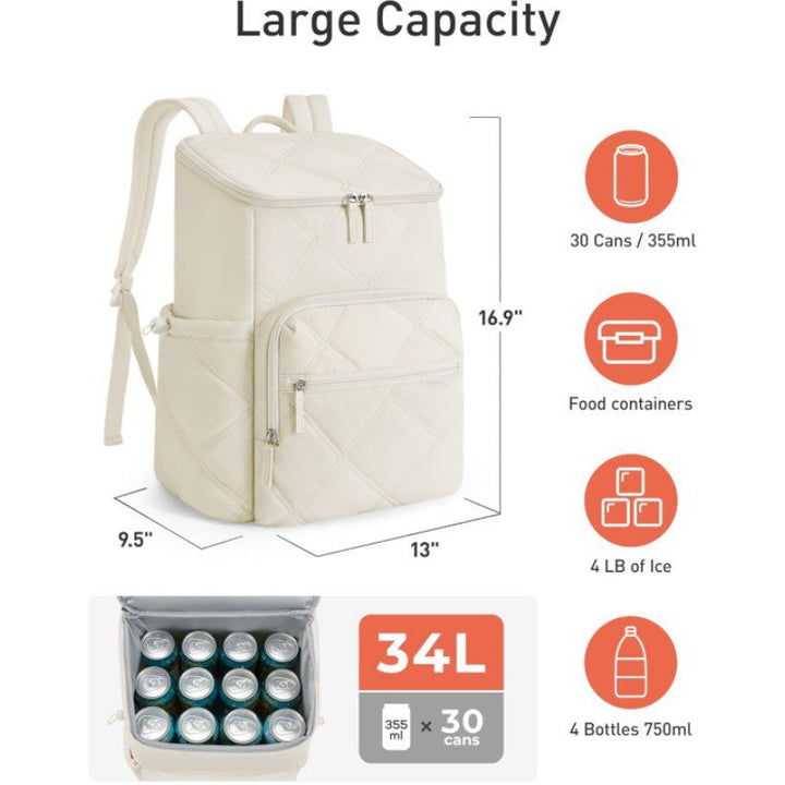 Portrait-format city backpack with multifunctional compartments Kalsten