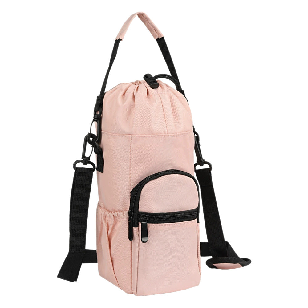 Unisex Water Bottle with Multifunctional Carrying Strap Kalsten