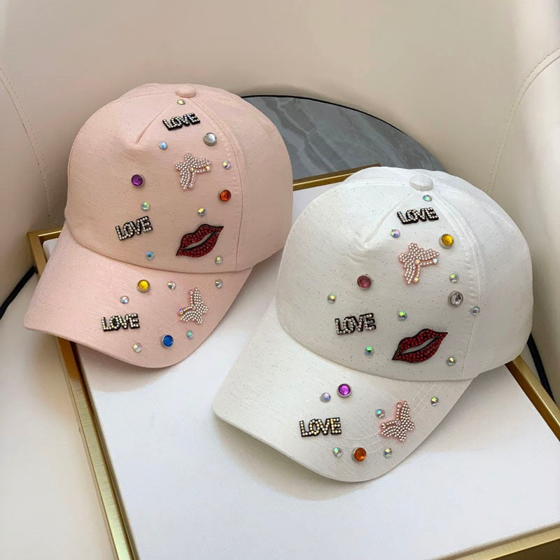 Women's Embellished Graphic Baseball Cap Kalsten