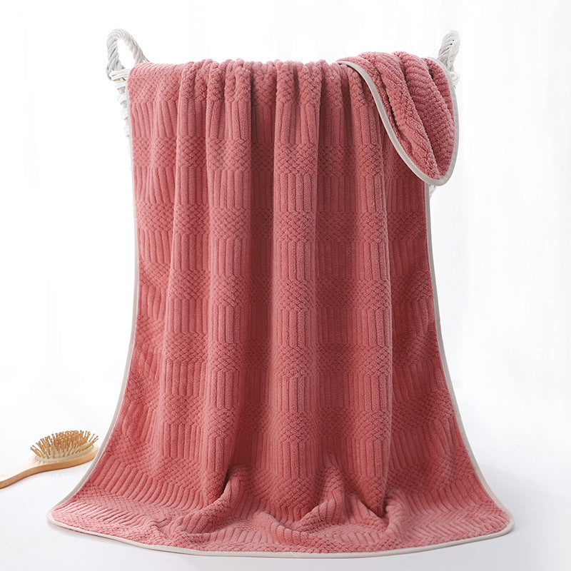 Terry Bath Wrap Blanket with Durable Handles Kalsten
