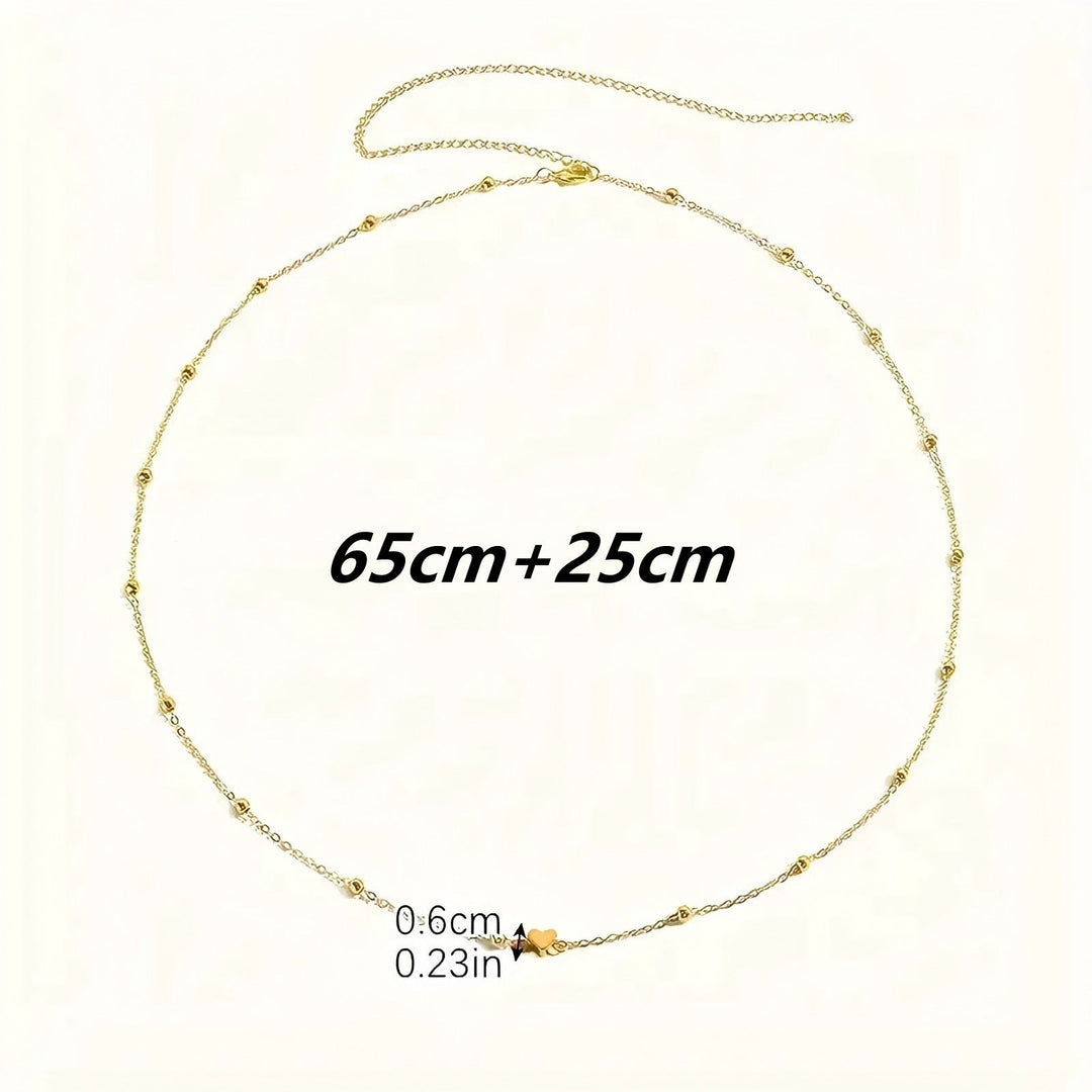 Delicate Charm Layered Necklace Kalsten