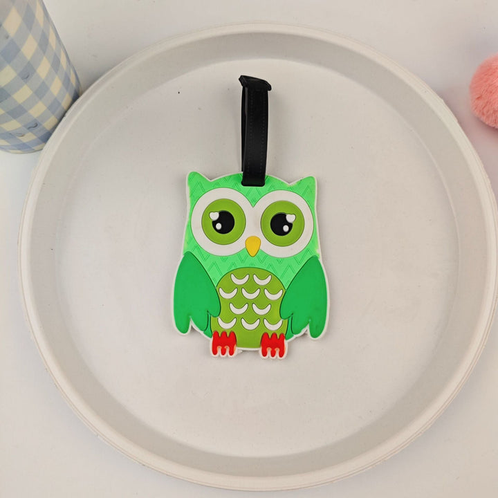 Unisex Playful Owl Luggage Tag Kalsten