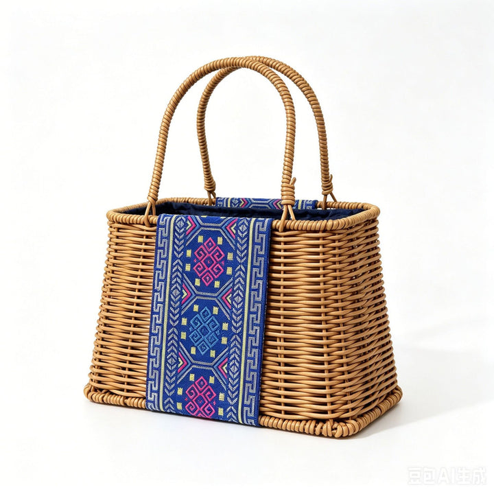 Women Handmade Basket Bag Kalsten