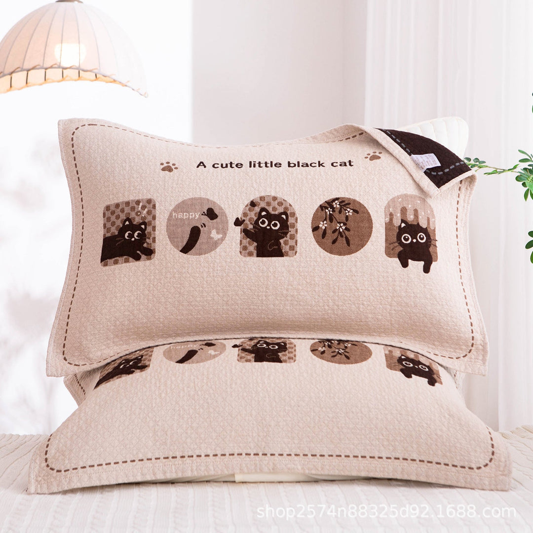 Women's pillowcase with delicate floral motif Kalsten