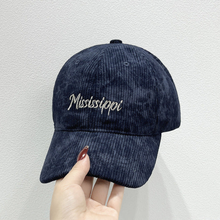 Women's Corduroy Visor Cap Kalsten
