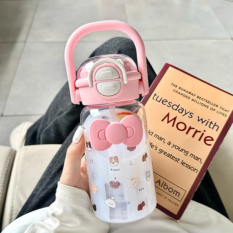 Women's child-friendly drinking bottle with cheerful design Kalsten
