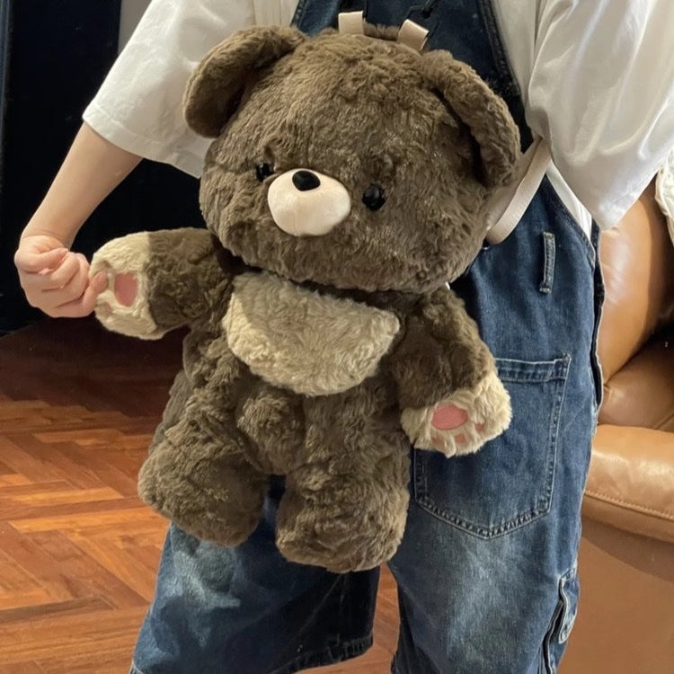 Plush Bear Backpack with Child-Friendly Design Kalsten