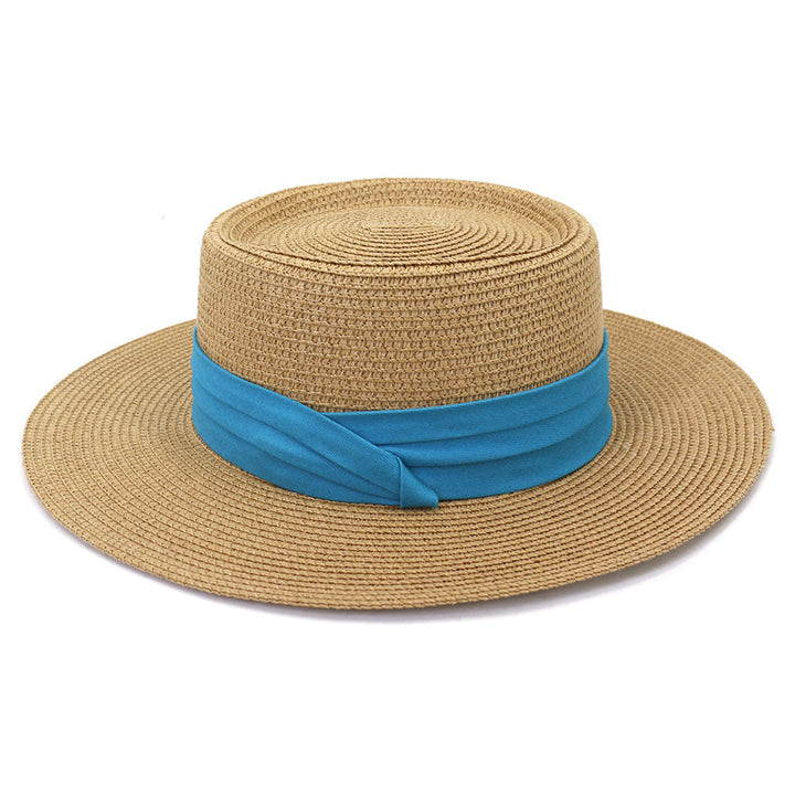Breathable Sun Straw Boater Hat | Kalsten