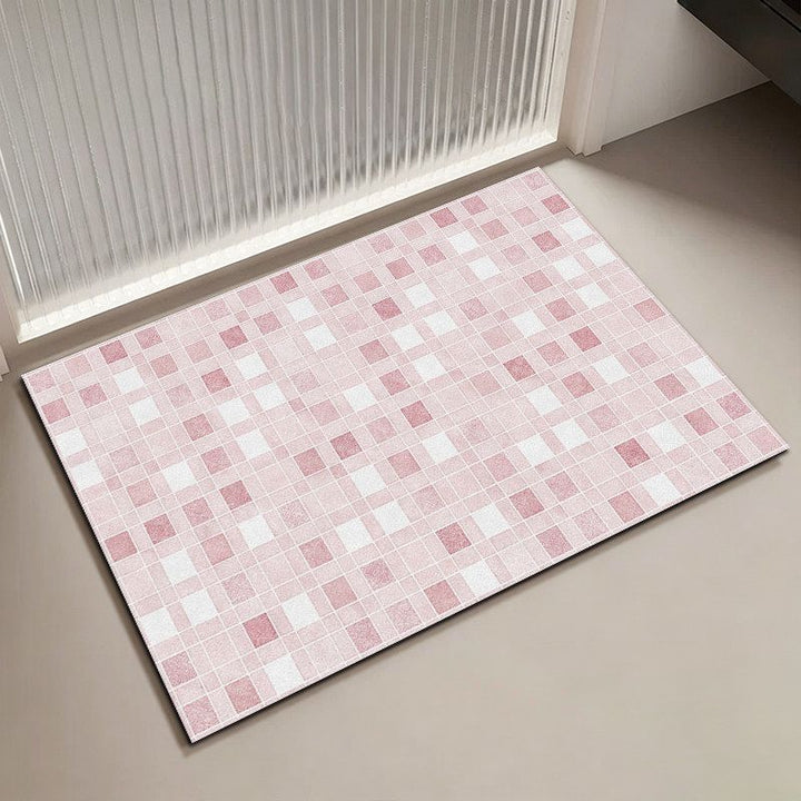 Mosaic Pattern Bath Mat Kalsten