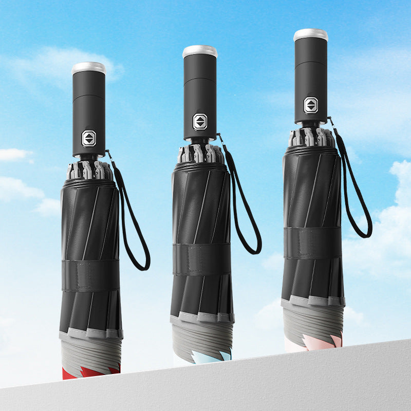 Ladies elegant umbrella with LED light Kalsten