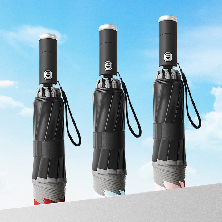 Women compact and innovative double-trigger umbrella Kalsten