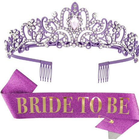 Ladies Crystal Embellished Bridal Tiara Kalsten