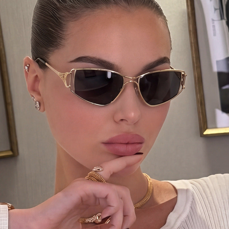 Ladies exclusive Cat-Eye sunglasses with elegant embellishments Kalsten