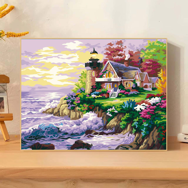 Scenic Landscape Art Canvas Print Kalsten