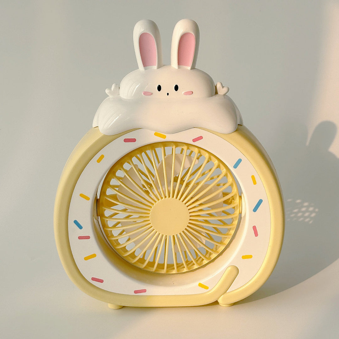 Ladies Portable Mini Fan with Cute Animal Design Kalsten