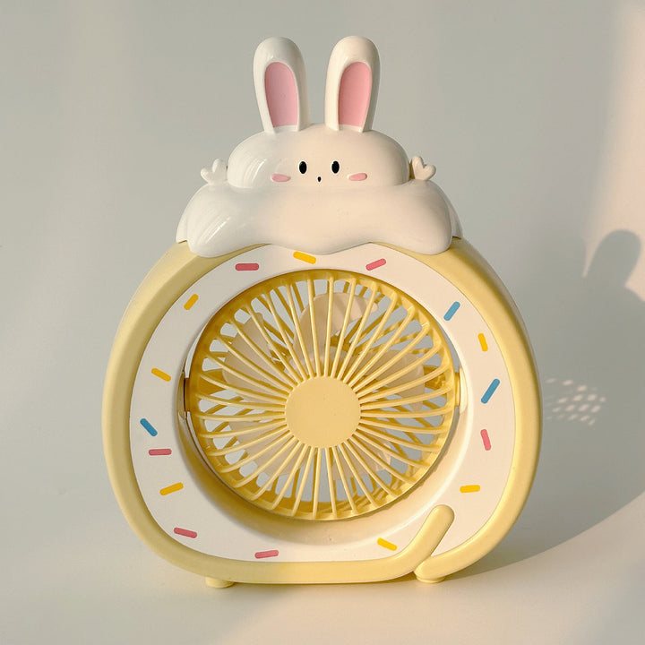 Ladies Portable Mini Fan with Cute Animal Design Kalsten