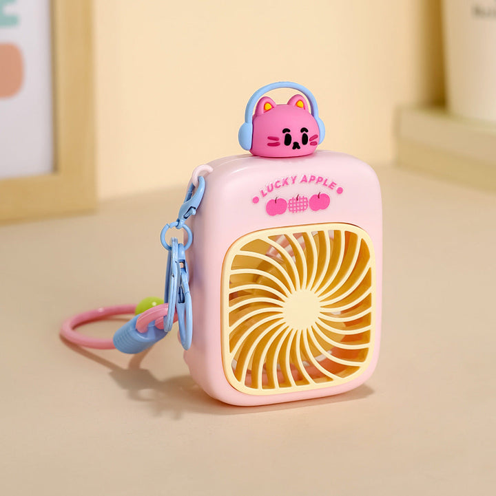 Ladies creative portable mini fan with cat motif Kalsten