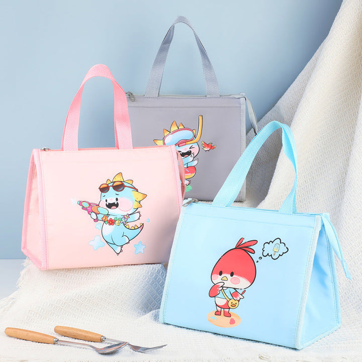 Insulated cooler bag with cute dinosaur motif Kalsten