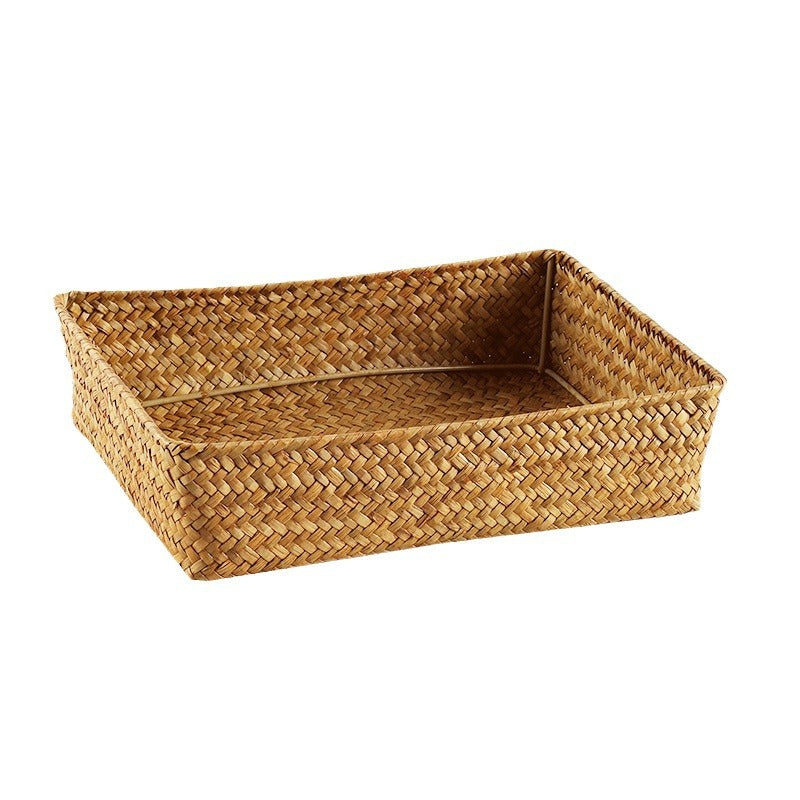 Rectangular Woven Storage Tray Kalsten
