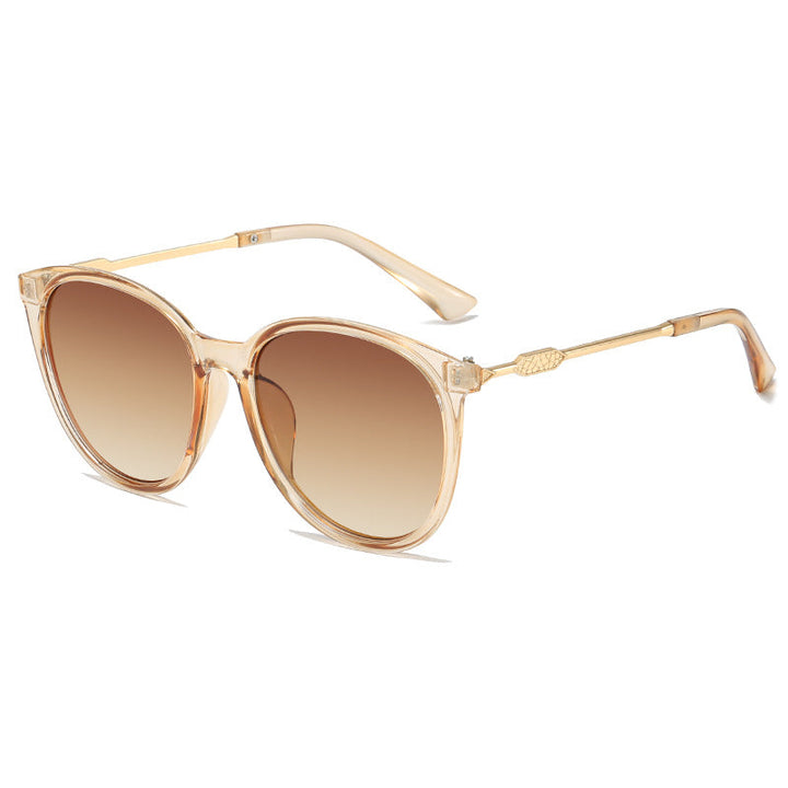 Women's Fashion Cat-Eye Sunglasses with Mirrored Lenses Kalsten
