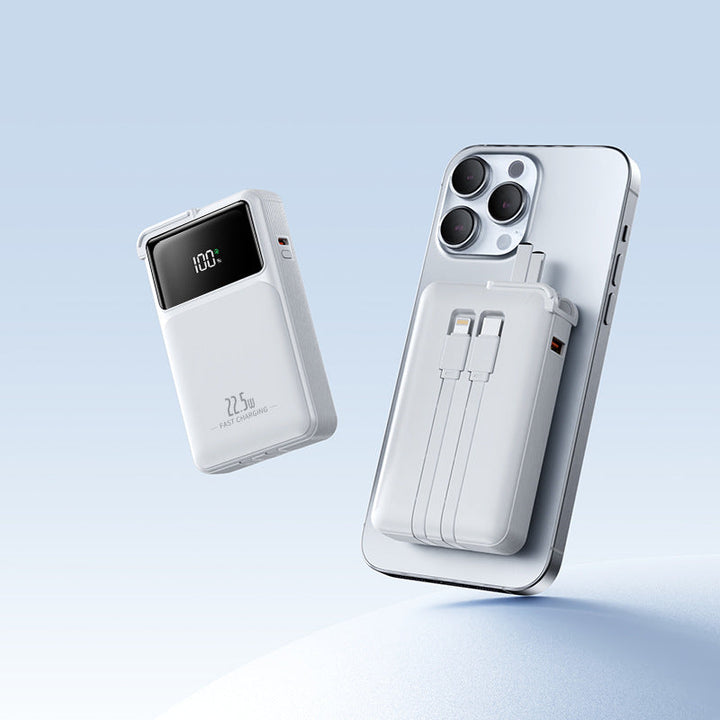 Compact power bank with integrated charger Kalsten