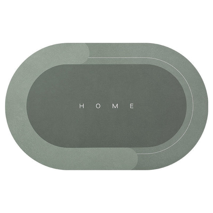 Large Rectangular Anti-Slip Silicone Placemat With Heat-Resistant Surface And Raised Edge Splash Guard