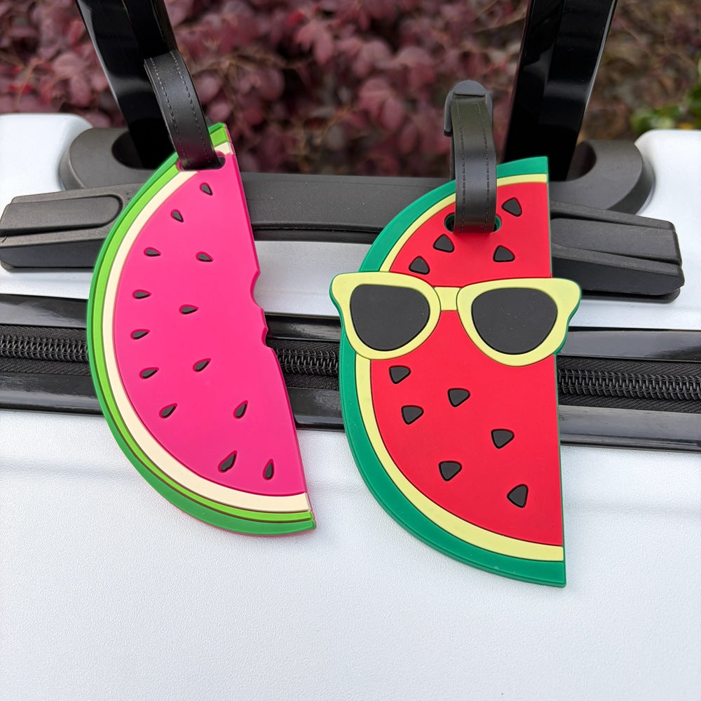 Whimsical Watermelon Luggage Tag Kalsten