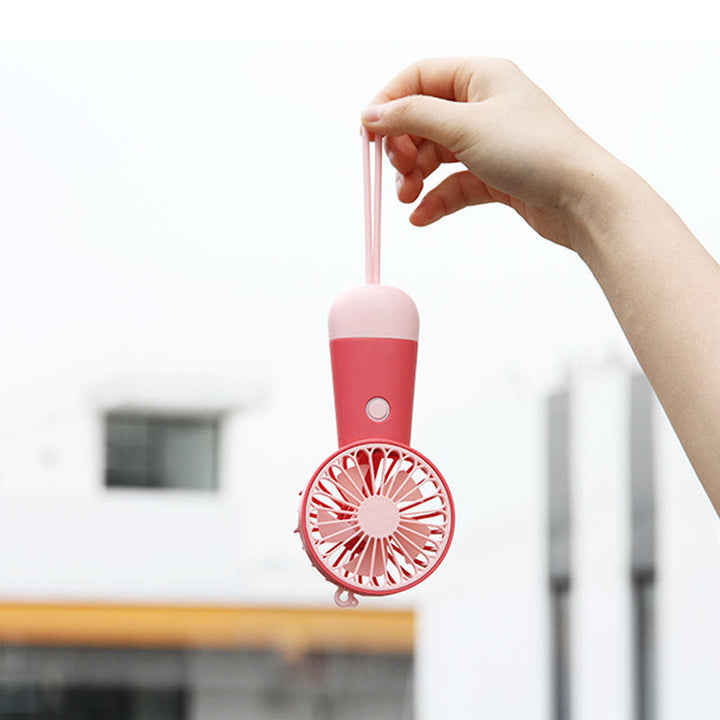 Unisex Portable Mini Fan with USB Connection and Ergonomic Design Kalsten