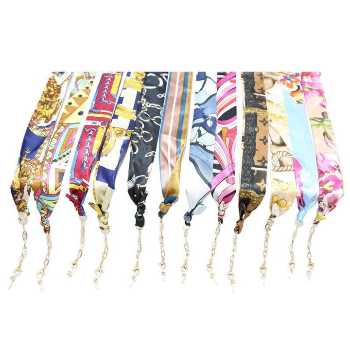 Floral Silk Eyewear Chain Kalsten