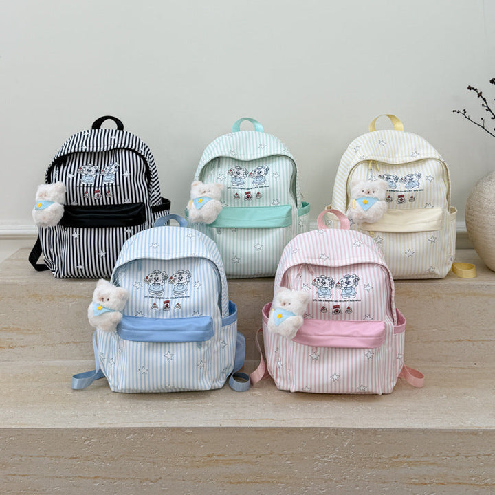 Backpack with Colorful Animal Design and Practical Compartments Kalsten