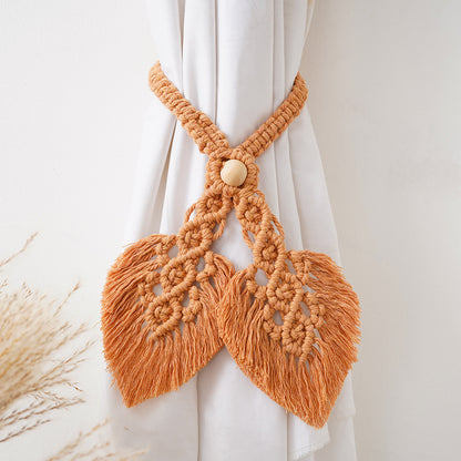 Macrame Curtain Tieback Holder Acalora