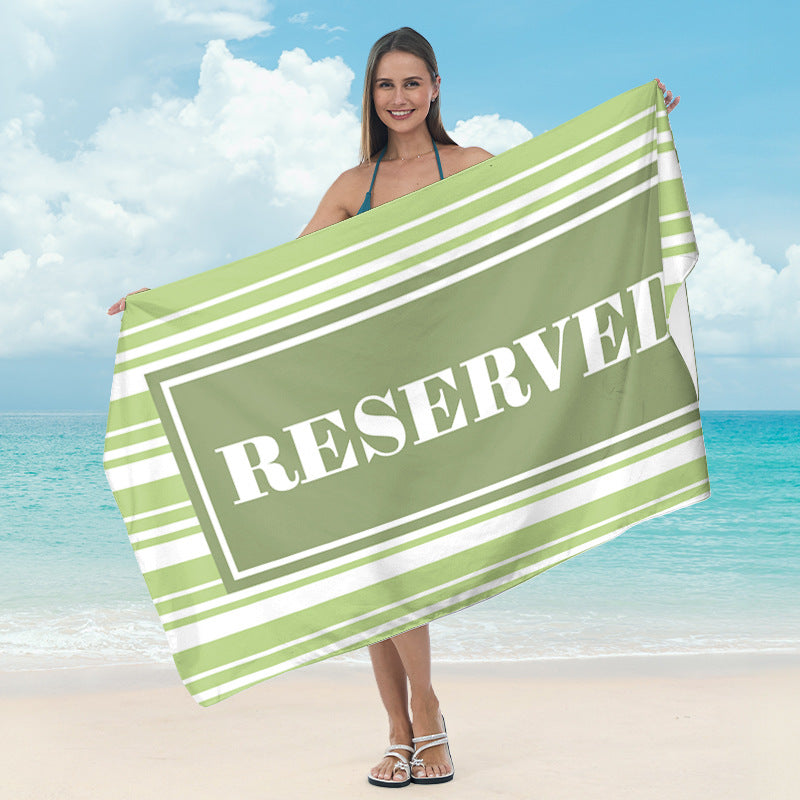 Beach towel with artistic mandala design Kalsten