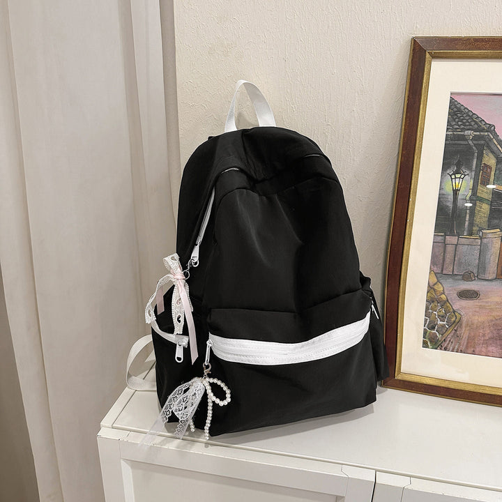 Decorative Bow-Detail Backpack Kalsten