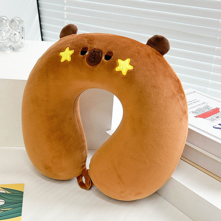 Women Neck Support Pillow with Artistic Animal Design Kalsten