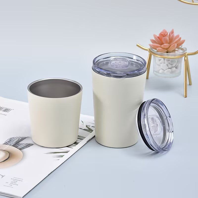 Women’s insulated cup with elegant lid and ergonomic handle Kalsten