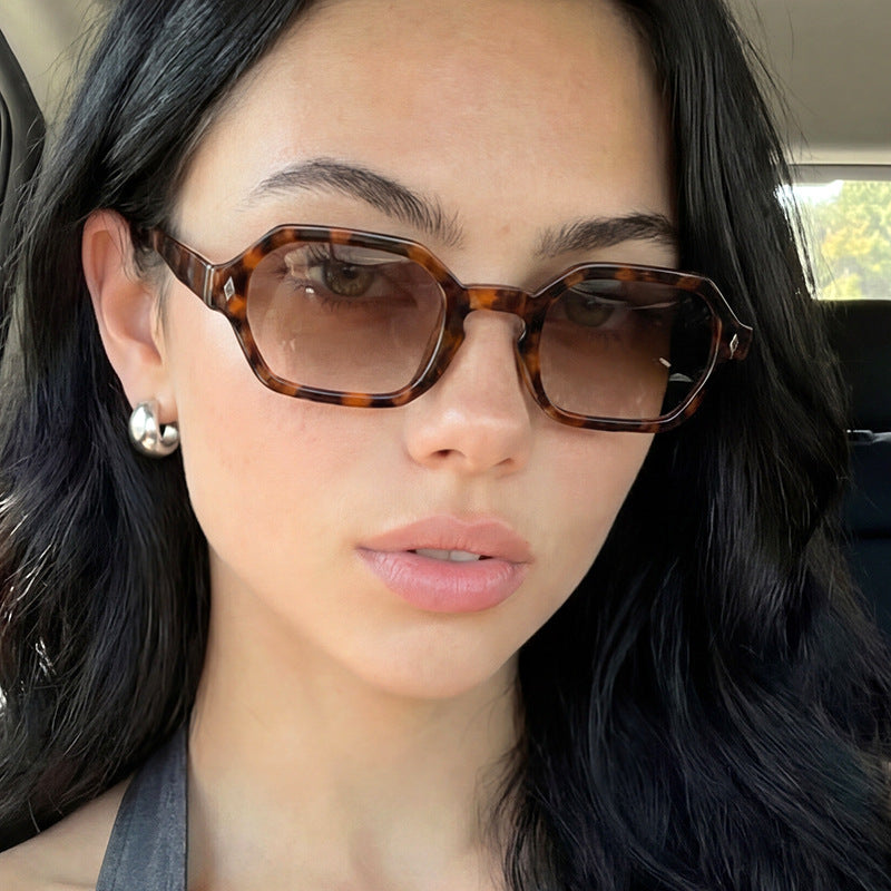 Women's stylish sunglasses in modern octagonal design with UV protection Kalsten